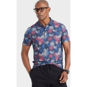 Goodfellow & Co. Performance Polo Fireworks Shirts